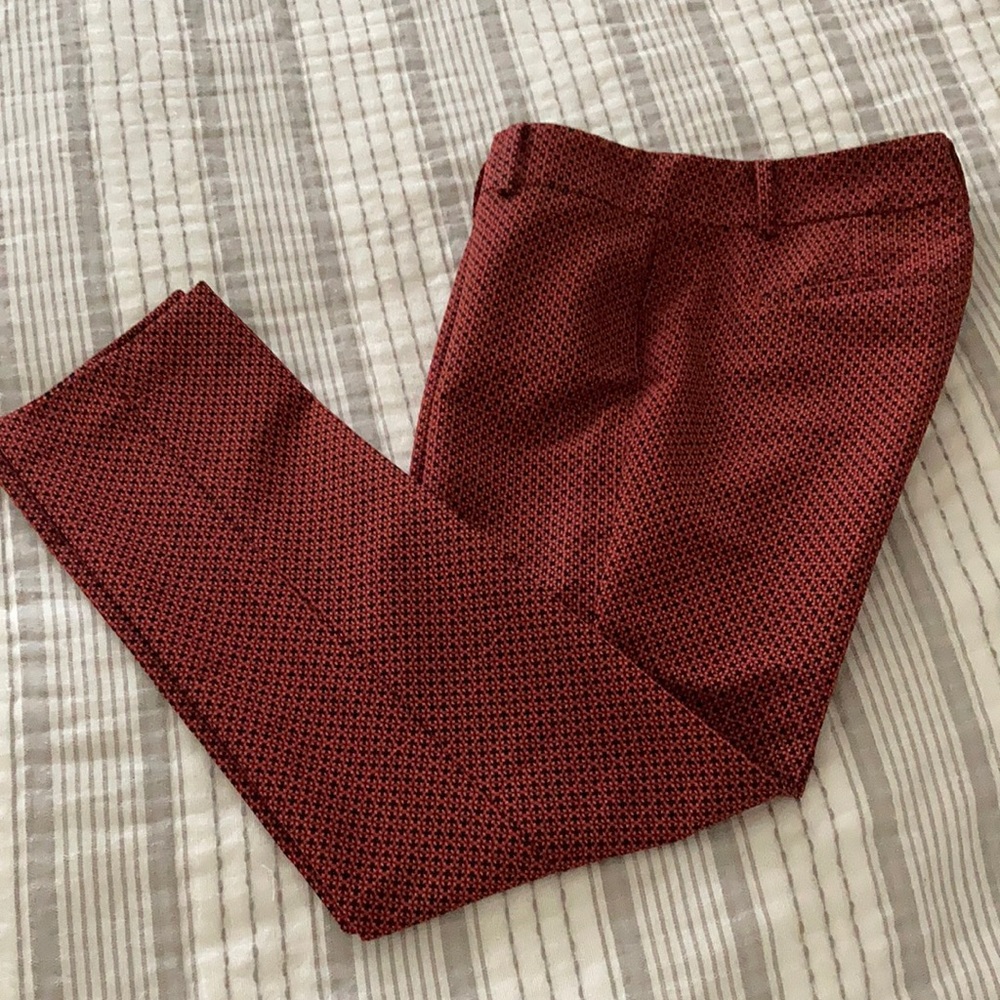 Ann Taylor Pattern ankle pants